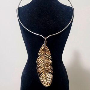 BJ Indian Summer Large Feather Choker